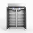 AG Upright Double Stainless Steel Door Freezer 1000L - GNX1000BT
